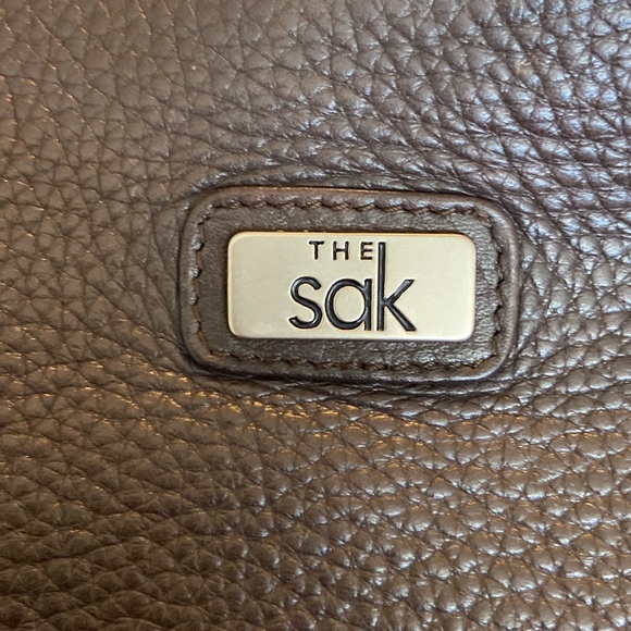 Classy SAK shoulder bag in rich chocolate color. EXCELLENT CONDITION! :) - Picture 2 of 6